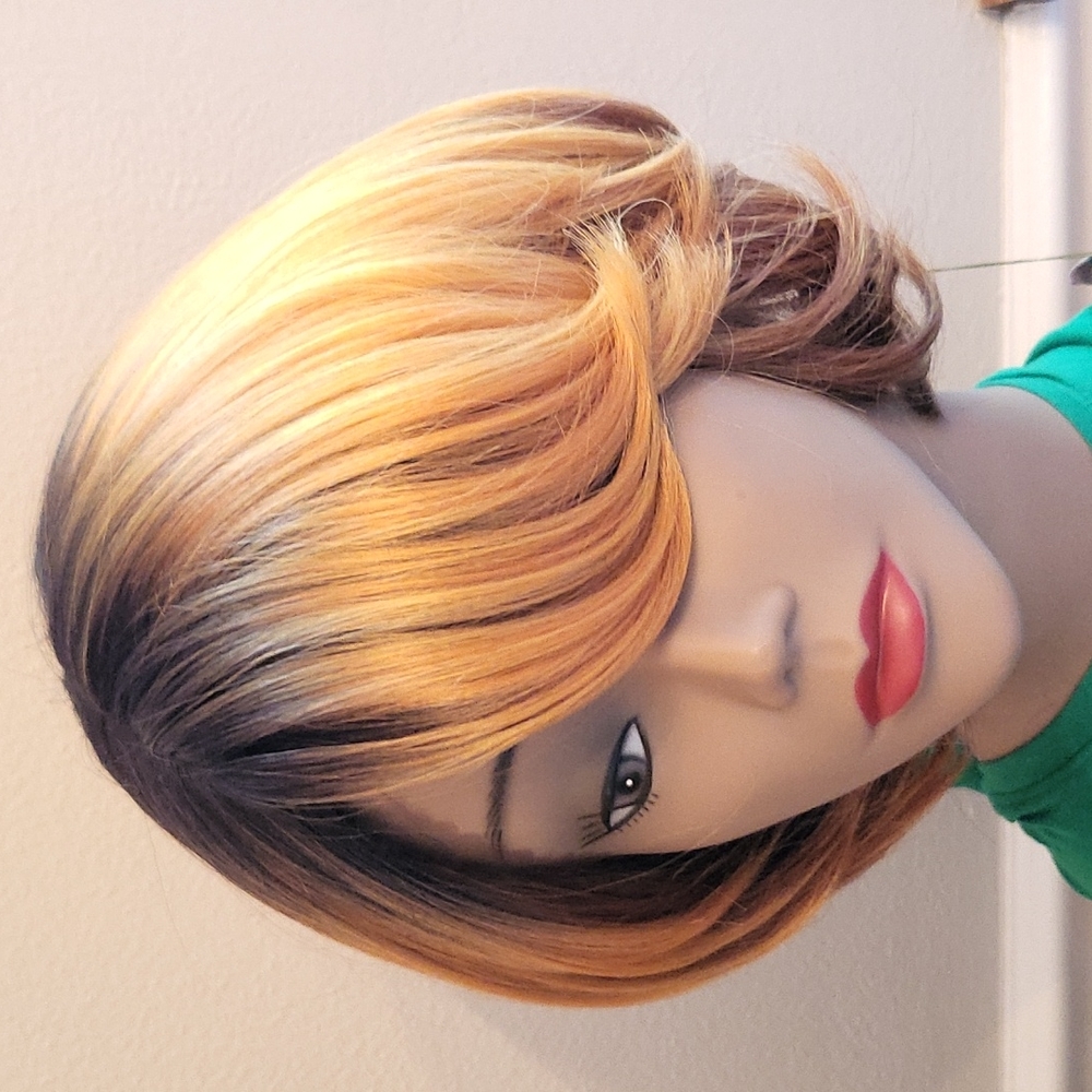 Short Multicolor Lace Front Wig